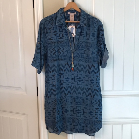 Philosophy Dresses & Skirts - Philosophy denim look tunic or dress